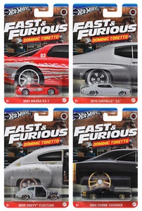 Fast & Furious Domininc Toretto Set 4 Modelle 2024 1:64 Hot Wheels HNR88 - 979F - Bild 1 von 2