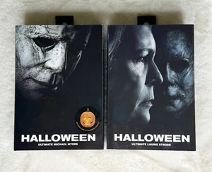 NEW NECA ๐ Halloween Ultimate Laurie & Michael Myers Lot Of 2 MINT Condition !! - Picture 1 of 5