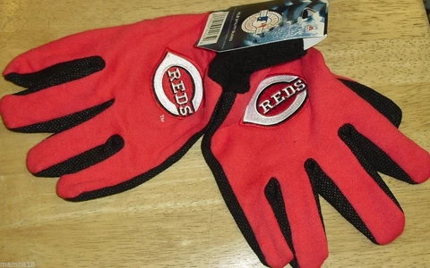 Cincinnati Reds 2 Tone Non-Slip Utility Gloves Cover