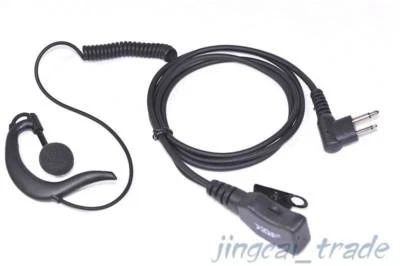 Newest! PTT Earpiece with Volume Control for Motorola GP300 HYT TC-700 Radio - Image 1 of 4