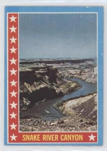 1974 Topps Evel Knievel Evel Knievel Snake River Canyon #25 05cx