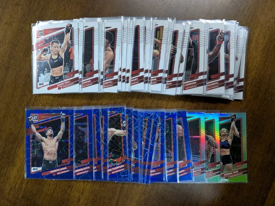 2022 Panini Donruss Optic UFC Blue Velocity - Holo - Base Single Pick Your Card - Image 1 of 1