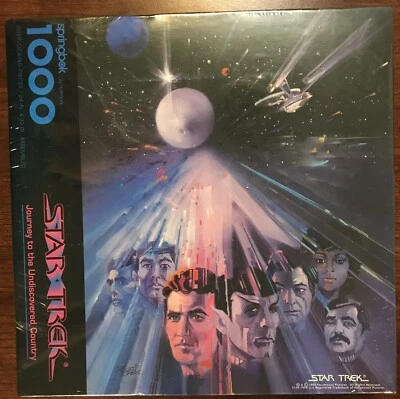 Springbok " Star Trek Journey To The Undiscovered Country " Puzzle 1000 Pieces - Image 1 of 4