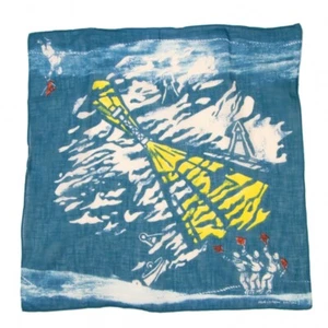 45R Dyed Sea Pattern Handkerchief(K-138107) - Picture 1 of 7