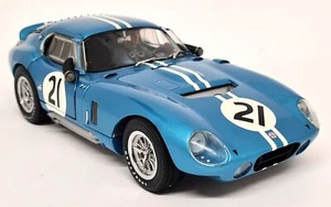 Exoto 1/18 Shelby Cobra Daytona Winner 1964 Tourist Trophy #21 Dan Gurney Figure - Picture 1 of 12