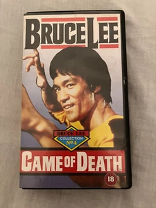 Bruce Lee Game Of Death VHS - classic Kung Fu movie - Picture 1 of 3
