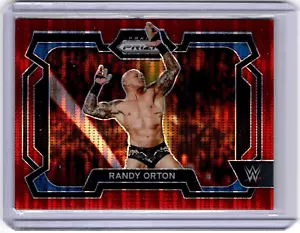 Randy Orton 2024 Panini Prizm Red Disco Prizm #17 WWE Smackdown #373/399 - Picture 1 of 2
