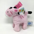 Mary Meyer Taggies Pink Horse Baby Rattle Plush Small Stuffed Animal 5”