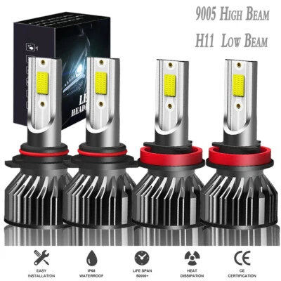 Kit de luces LED de coche para GMC Yukon XL 2015-2021 6000K LED luces altas bajas Foto 1 de 4