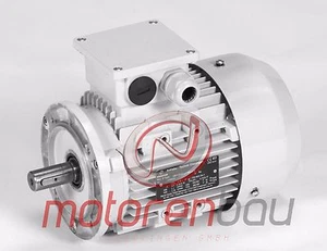 Energiesparmotor IE2, 0,55kW, 750 U/min, B14G, 90L, Elektromotor, Drehstrommotor - Bild 1 von 2