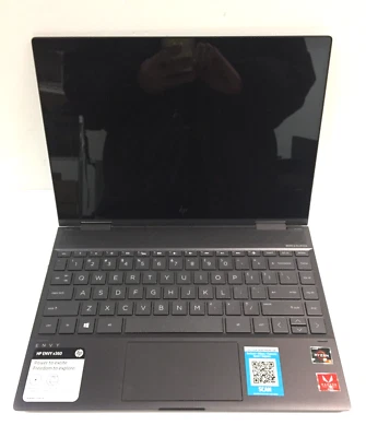 *Bad Batt* HP ENVY x360 13M-AG0001DX 13.3 Touch Laptop/AMD Ryzen 5-2500U/8G/128G - Image 1 of 4