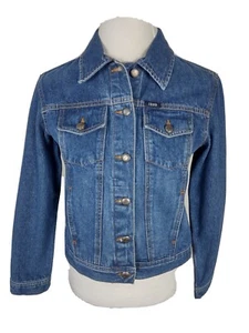 Izod New Womans Sz Ps Ned Wash Unlined Denim Jean Jacket B61 - Picture 1 of 12