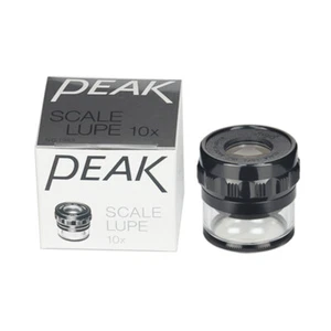 Original PEAK Scale Loupe 10x Portable Magnifier 1983-10X With Standard Scale - Picture 1 of 4