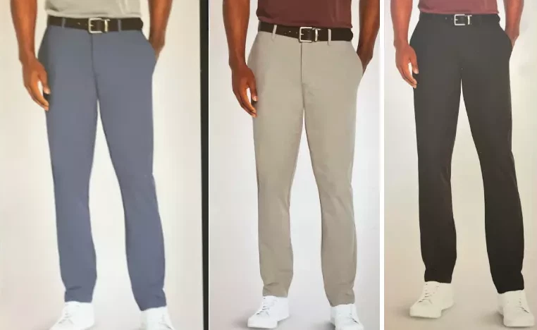 Banana Republic Men's Flat Front Pant Slim Fit Stretch Fabric Wicking Great Gift - Image 1 of 1