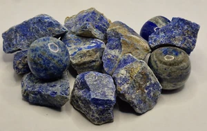 LAPISLAZZULI pietra grezza pezzi da cristalloterapia o collezione minerali natur - Imagen 1 de 2