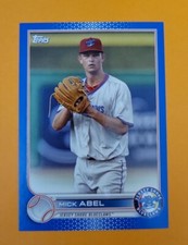 2022 Pro Debut #PD-8 Mick Abel Blue Parallel /150 Jersey Shore Blue Claws