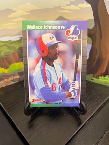 1989 Donruss Wallace Johnson #484 Baseball Card