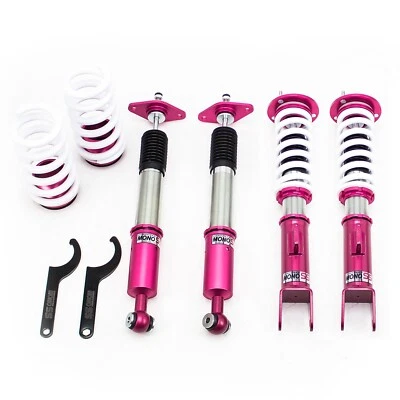 Kit de descenso MonoSS Coilover amortiguación AJUSTABLE para Dodge Magnum tracción trasera 05-08 Foto 1 de 4