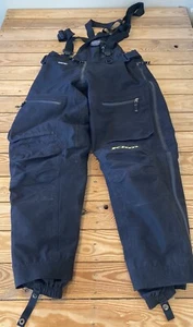 Klim Gore Tex Men’s Bib Snow pants size M Black BJ - Picture 1 of 9