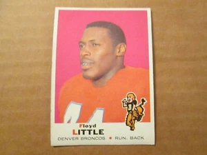 1969 Topps Football #251 Floyd Little Denver Broncos Ex - Picture 1 of 1