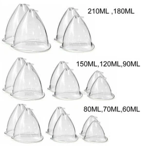 Tazza seno in plastica di ricambio per macchina sottovuoto ingrandimento seno - Foto 1 di 20