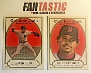 2005 Topps Cracker Jack YOU PICK from MIni Red, Sticker, Grey/25 Blue/50 RC & SP - Picture 1 of 6