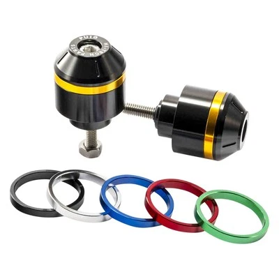 For Honda CB650R 2019 Puig Short Bar End Weights w Rim Foto 1 de 3