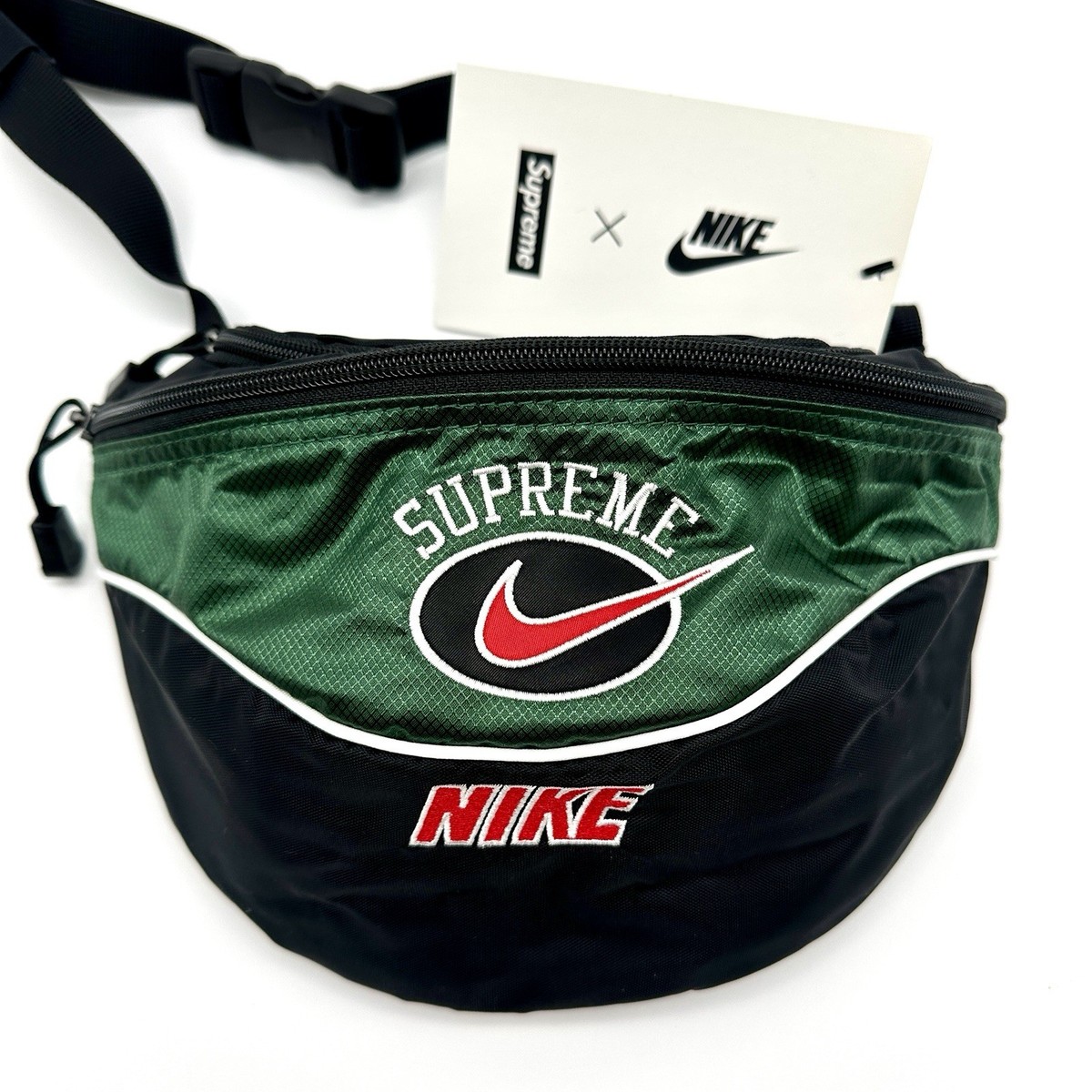 バッグ Supreme x Nike Shoulder Bag Green 19SS Supreme x Nike Shoulder Bag Green SS19 NWT Crossbody Waist Pack | eBay