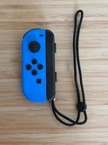 Nintendo Switch OEM Left "Fortnite" Blue Joy-Con (HAC-015) *TESTED* w/ Strap - Picture 1 of 14