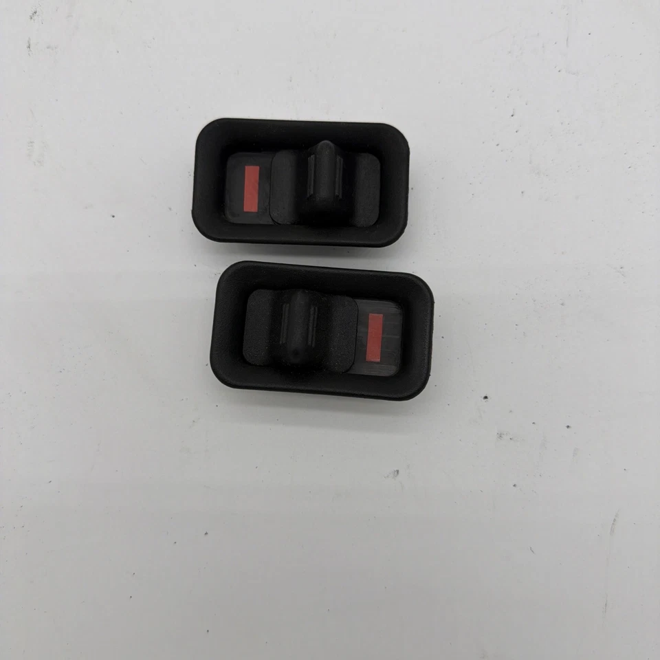 99-06 Chevy Silverado Tahoe GMC Panel Puerta Perilla Bloqueo Indicador Juego de Palancas Deslizantes Foto 1 de 1