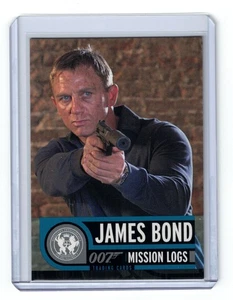 2011 JAMES BOND 007 MISSION LOGS PROMO CARD P1 SCIFIHOBBY RITTENHOUSE ARCHIVES - Bild 1 von 2