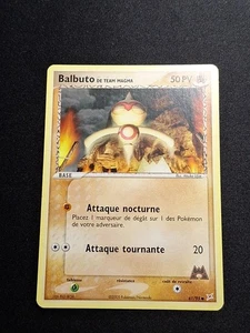 Balbuto 61/95 EX Team Magma vs Team Aqua Carte Pokémon FR - Picture 1 of 6