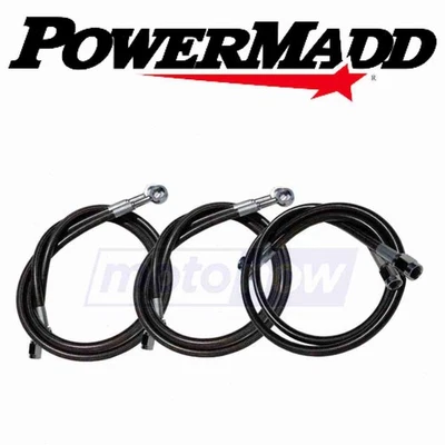 Powermadd Extended Brake Line for 2008-2009 Ski-Doo MX Z 600 Renegade X - wt - Image 1 of 4