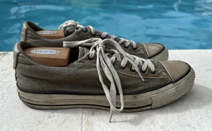 Converse x John Varvatos GRAUE CANVAS NIEDRIGE SNEAKER Gr. M 8,5 W 10,5 - Bild 1 von 17