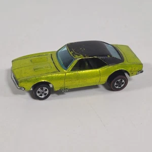 Hot Wheels Red Line Custom Camaro Green Black Top 1967 - Picture 1 of 9