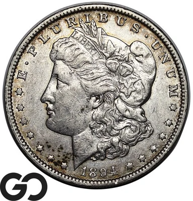 1894-O Morgan Silver Dollar Coin, Lower Mintage Better Date - Image 1 of 2