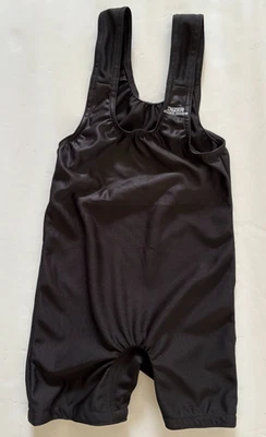Inzer Advance Designs Singlet Squat Suit Black Size 36 - Image 1 of 3