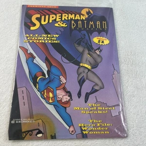 Superman And Batman Magazine Issue #1 Summer 1993 - Picture 1 of 10