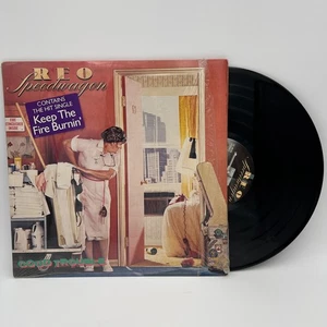 REO Speedwagon – Good Trouble LP 1982 FE38100 VG+ Shrink Hype Keep Fire Burnin - Imagen 1 de 12
