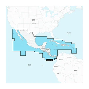 GARMIN 010-C1451-20 CENTRAL AMERICA & CARIBBEAN - Picture 1 of 1