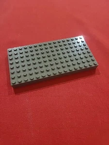 LEGO® Basic Bauplatte, Grundplatte 8x16 Noppen, 1 Stück, Altgrau - Bild 1 von 3