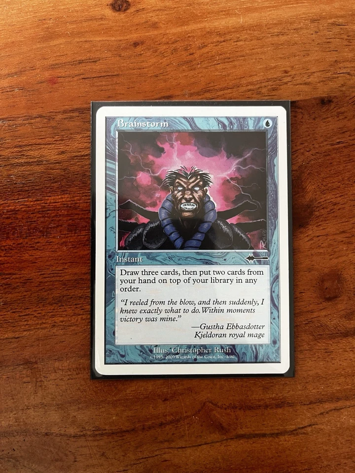 Brainstorm Magic The Gathering MTG Card - Bild 1 von 1