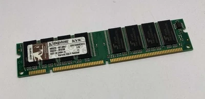 512MB Kingston KVR133X64C3/512 PC133 133MHz 168-Pin Non-ECC Computer Memory - Image 1 of 4