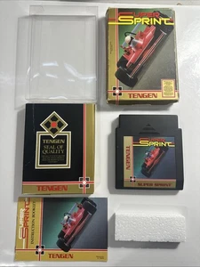 Super Sprint (Nintendo, NES) Complete CIB - Tested - Picture 1 of 19