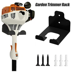 1Pcs Wall Mounted Weed Whackers Holder Iron Hedge Garden Tool For Grass Trimmer - Picture 1 of 12
