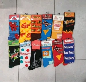 Hochwertige Neuheit/ Design/ bunt bedruckt/ lustige Grafik (12 verschiedene Socken) - Bild 1 von 3