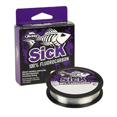 Berkley NOVO Sick 100% Fluorocarbon Leader Line - Carretel de 50m  - Imagem 1 de 4