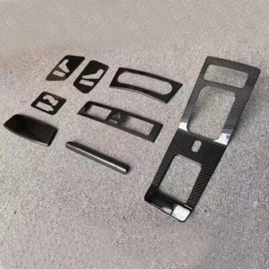 For Benz W463 G500 G55 AMG 08-11 8Pcs Carbon Fiber Dashboard Console Cover Trim - Picture 1 of 12