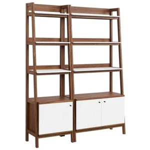 Bixby Wood Bookshelves - Set of 2 - Picture 1 of 6