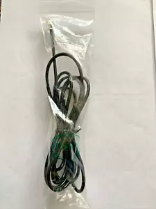 Telephone Cable - RJ11 To RJ11 2 m Cable Black - Picture 1 of 3